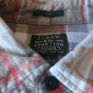 Slim Flannel Gray/Tan Everyday Wear - Top Quality